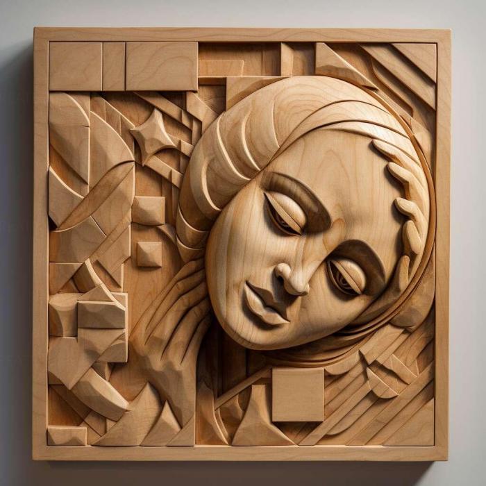 نموذج ثلاثي الأبعاد لآلة CNC 3D Art 